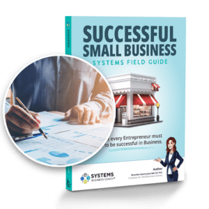 Business plan course with the physical copy of the Field Guide for Karas